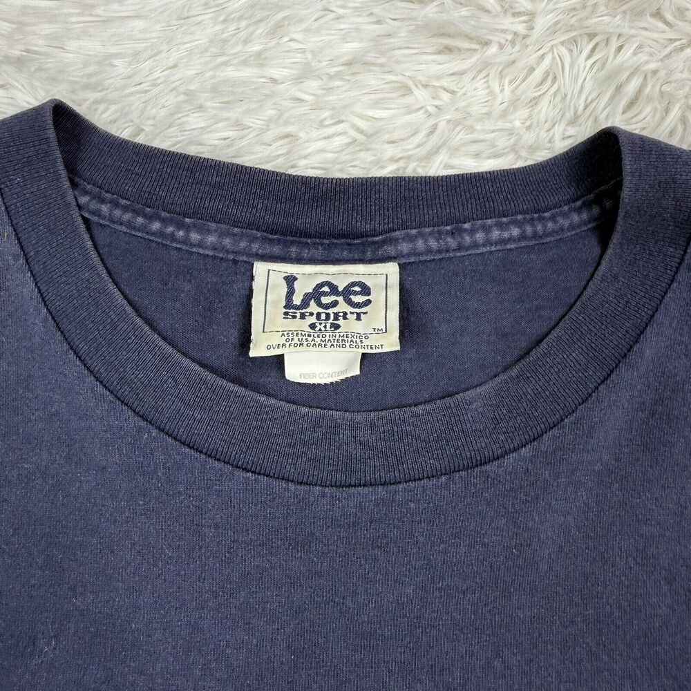 1997 Rose Bowl Michigan Champions T Shirt Vintage Football LEE Sport Tag Sz XL - Picture 3 of 10